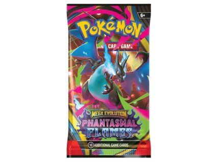pokemon tcg mega evolution phantasmal flames booster wrap mega charizard 68baa93b95708
