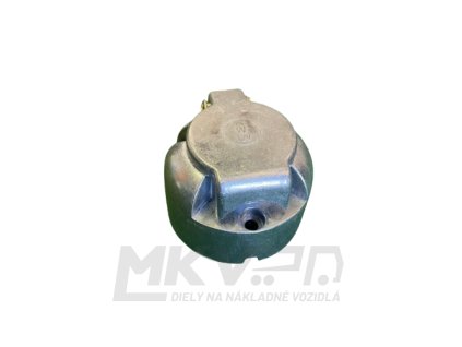 Zásuvka 7 pólová 1224 hliník