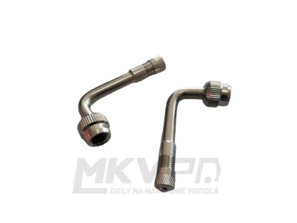 Predĺženie ventilu kovové 90°