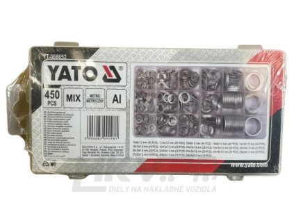 Sada podložiek AL 450ks YATO
