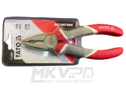 Kliešte kombinované 180mm, yato yt 2007