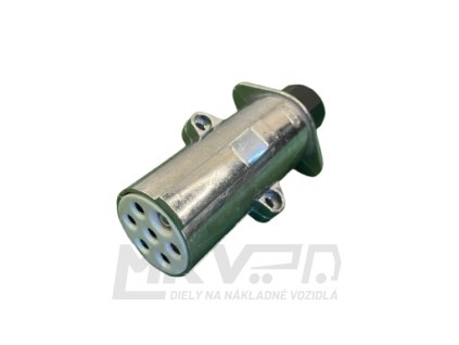 Zástrčka 7 polova hlinik s čapom