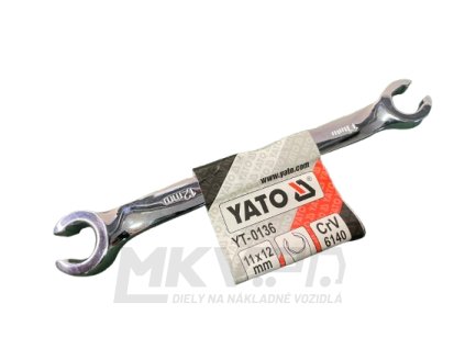 Kľúč prstencový polootvorený 11 12