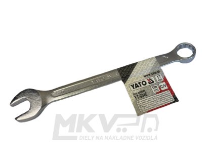 Kľúč očkoplochý 17mm YATO