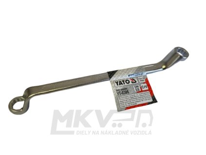 Kľúč očkový ohnutý 12x13mm YATO