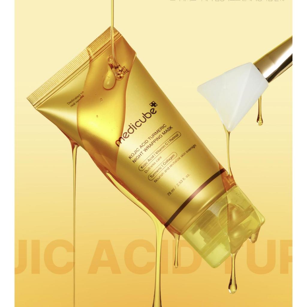 Medicube Kojic Acid Turmeric Night Wrapping Mask detail