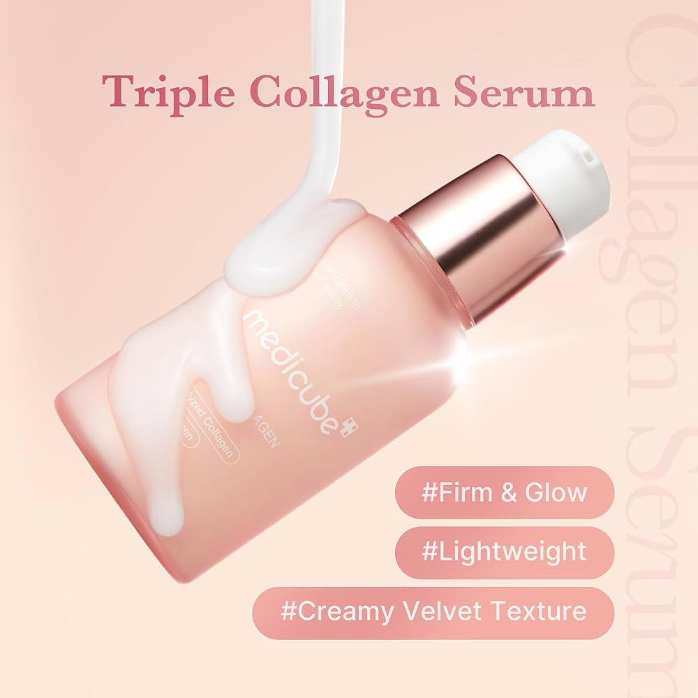 Medicube Triple Collagen Serum 4.0 účinky