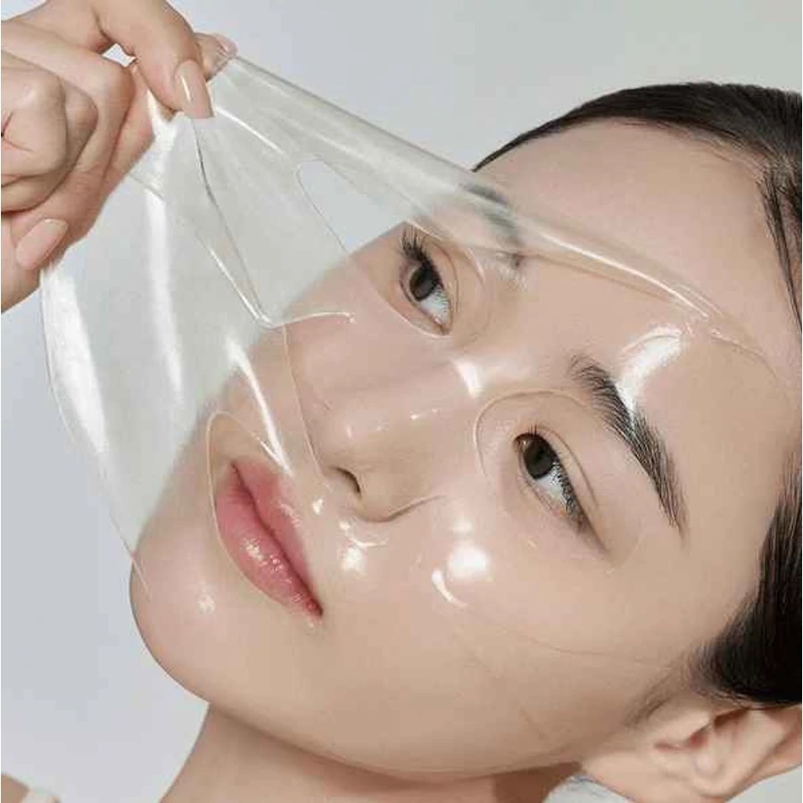 BIODANCE Radiant Vita Niacinamide Real Deep Mask na tvári