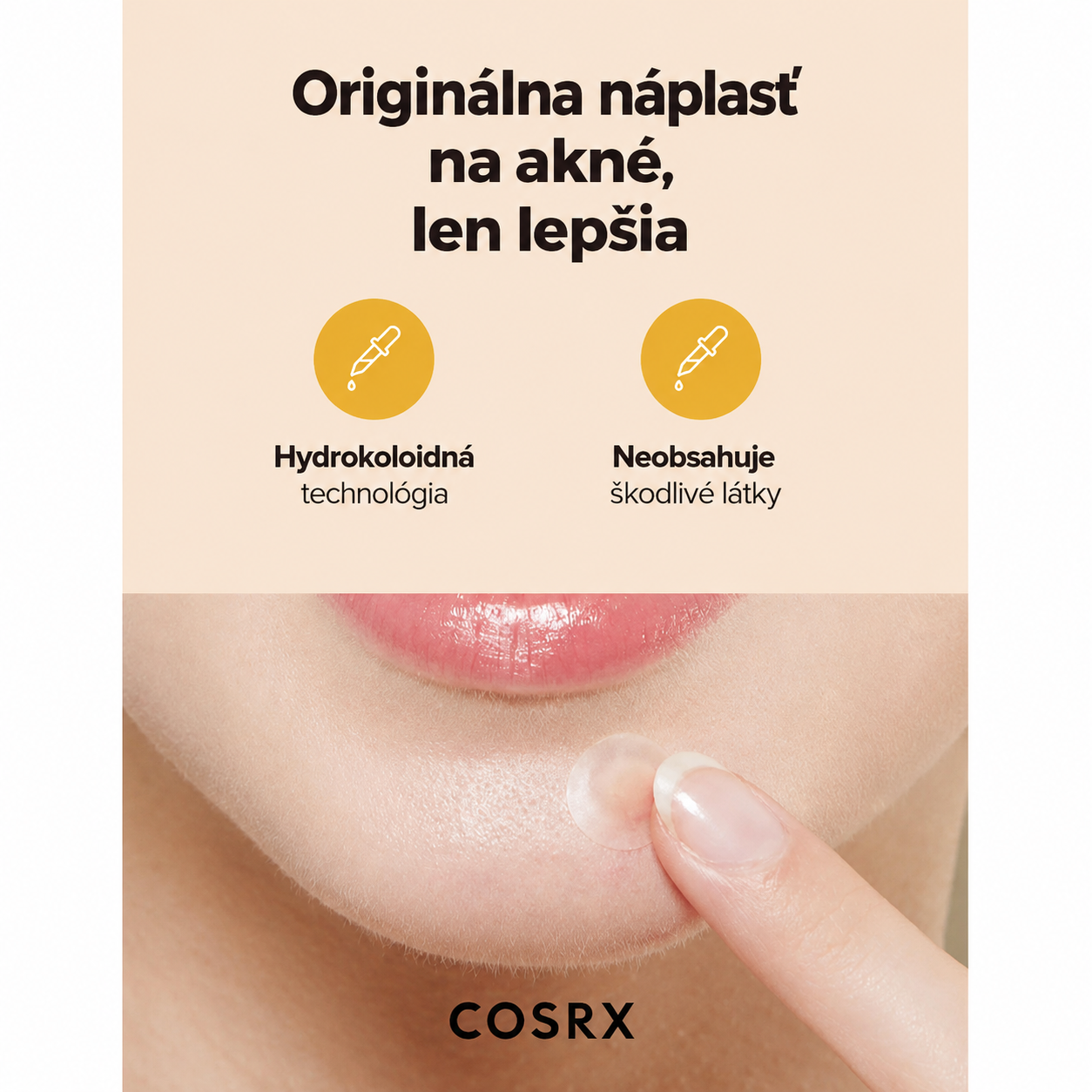 COSRX Master Patch Basic hydrokoloidná technológia
