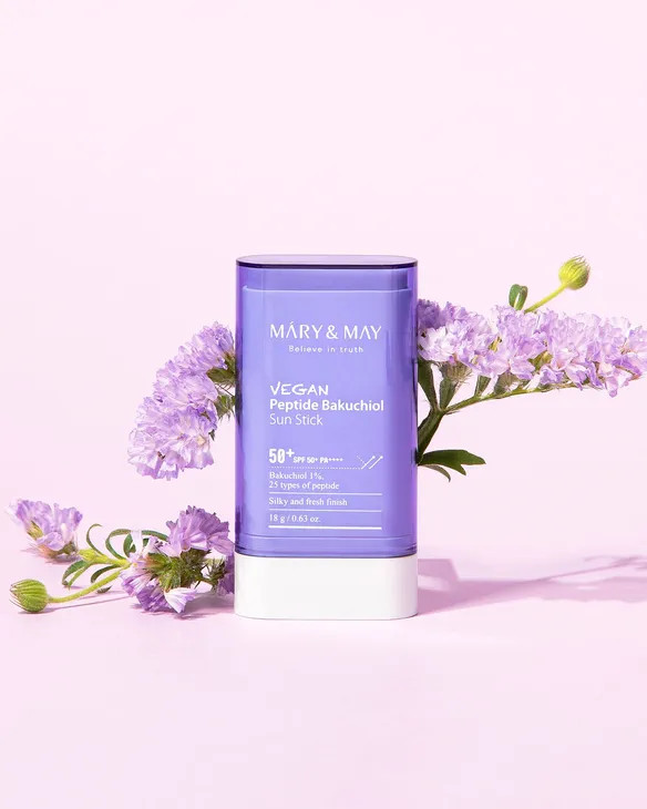Mary and May Vegan Peptide Bakuchiol Sun Stick SPF 50+ PA++++