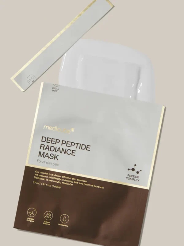 Medicube Deep Peptide Radiance Mask detail