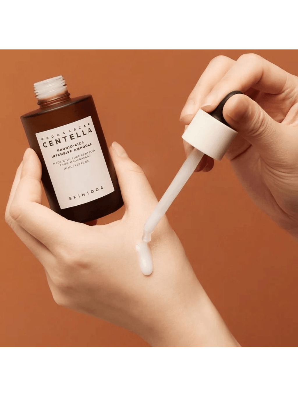 Textúra SKIN1004 Probio-Cica Intensive Ampoule