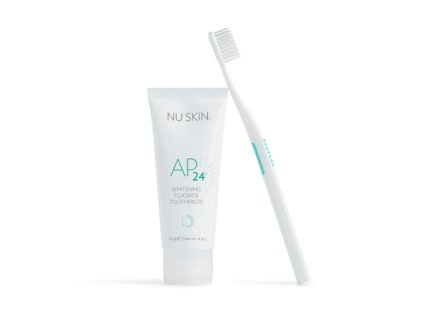 nu skin AP 24 whitening fluoride toothpaste toothbrush product picture (2) 600x400 bf06395