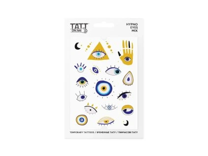 3969 vodeodolne docasne tetovacky hypno eyes mix