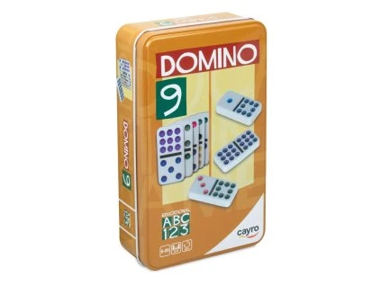 domino metal box 9 puntos c 247
