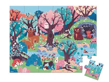 4560 magicke puzzle les s baterkou 24 ks