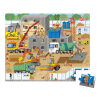4176 1 puzzle na stavbe v kufriku 36 ks