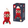 Dřevěná magnetická skládačka Raketa
