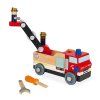 3522 4 drevene auto a stavebnica hasici bricokids