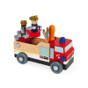 3522 8 drevene auto a stavebnica hasici bricokids
