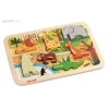 4254 drevene vkladacie puzzle zoo