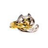 5373 2 morsky kovovy hlavolam prepletene rybky