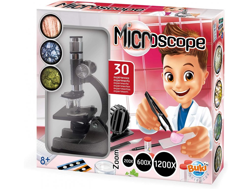 Buki - MR500 - Microscope binoculaire & Lames pour Microscope, MR001