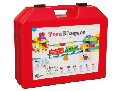 Detský vlak s kockami