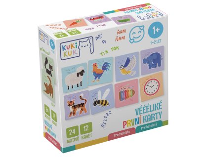 KukiKuk - Vééliké prvé karty Pre batoľatá