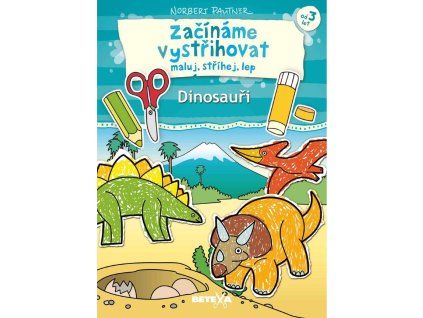 Začíname vystrihovať – Dinosaury