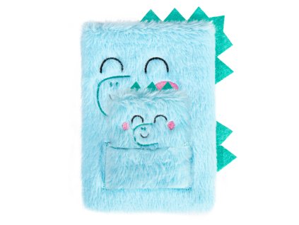 Plyšový blok s bábätkom - Dinosaurus