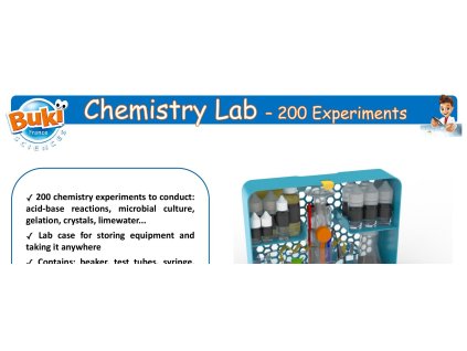Chemické laboratórium - 200 experimentov