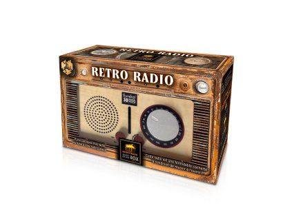 Huzzle Secret box - Retro radio