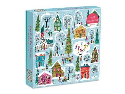 Puzzle Žiarivé mesto 500 dielov