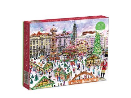 Puzzle Vianočný trh 1000 dielov