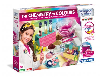 Chemické laboratórium - Chémia farieb