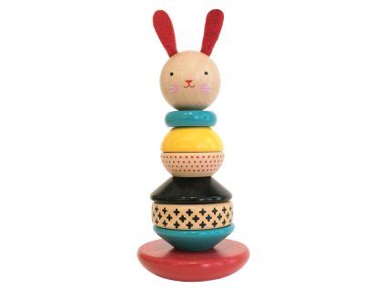 modern wooden stacking toy rabbit bunny completed 1024x1024
