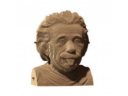 Kartónové 3D puzzle Albert Einstein