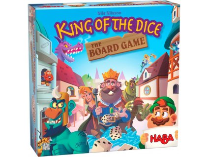 Rodinná spoločenská stolová hra Kráľ kociek