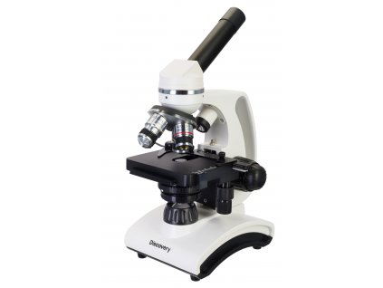 Biologický mikroskop so zväčšením od 40x do 1000x s publikáciou