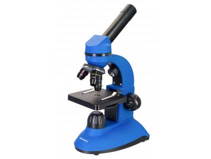 Biologický mikroskop so zväčšením od 40x do 400x s publikáciou