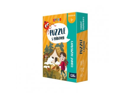 Kvído - Puzzle s príbehmi - Ľudové rozprávky