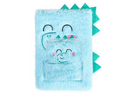 Plyšový blok s bábätkom - Dinosaurus