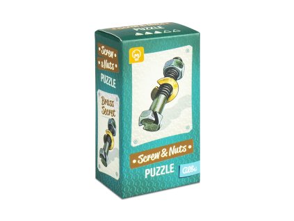 Hlavolam Skrutky a matice - Mosadzné tajomstvo