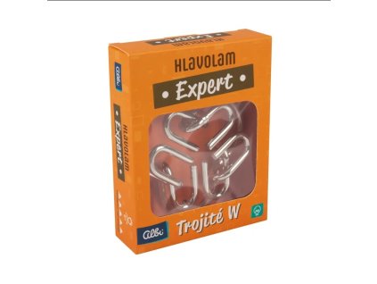 Hlavolam Expert - Trojité W 5/5