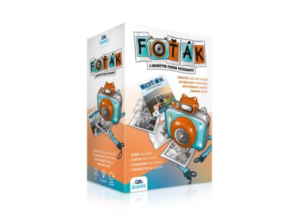 Fotoaparát s termotlačou - Modrý