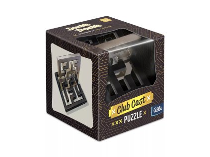 Hlavolam Puzzle Club Cast - Double Trouble