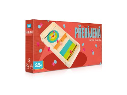 Drevená stolná hra - Prebíjaná