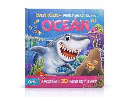 Žblnkózna priestorová kniha OCEÁN