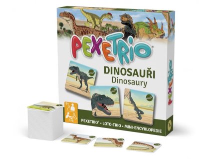 Pexetrio Dinosaury - poškodený obal